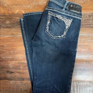 Silver woman’s jeans